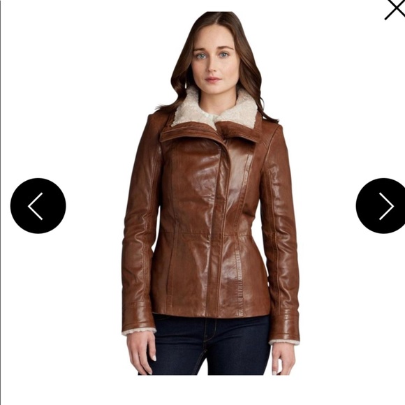 Ted Baker Amelia leather jacket - Picture 2 of 9